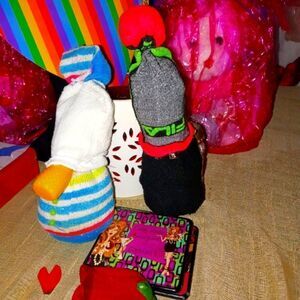 Handmade Gnome/toy bundle 